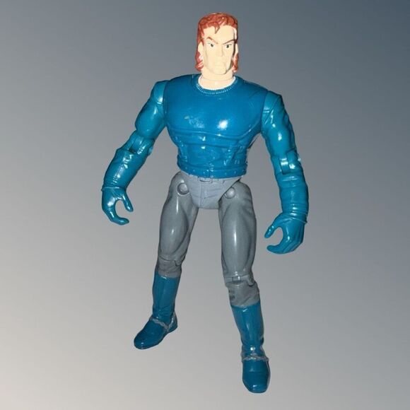 Vintage 1995 Marvel Comics Transforming Action Ghost Rider Figure B20 - Picture 5 of 8